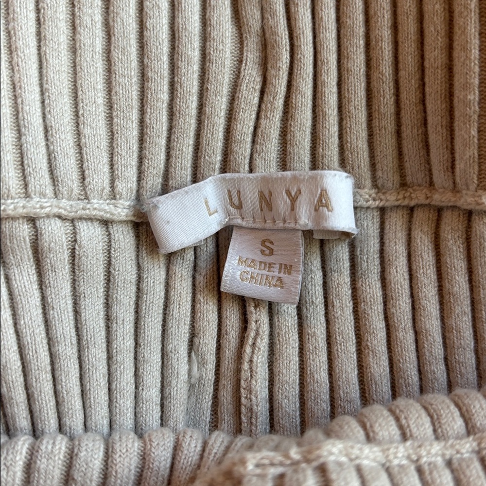 Lunya CottonSilk Ribbed Leggings - Picture 7 of 7
